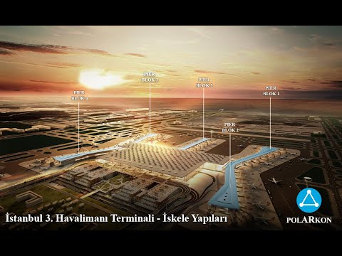 İstanbul Airport Terminal Pier Structures